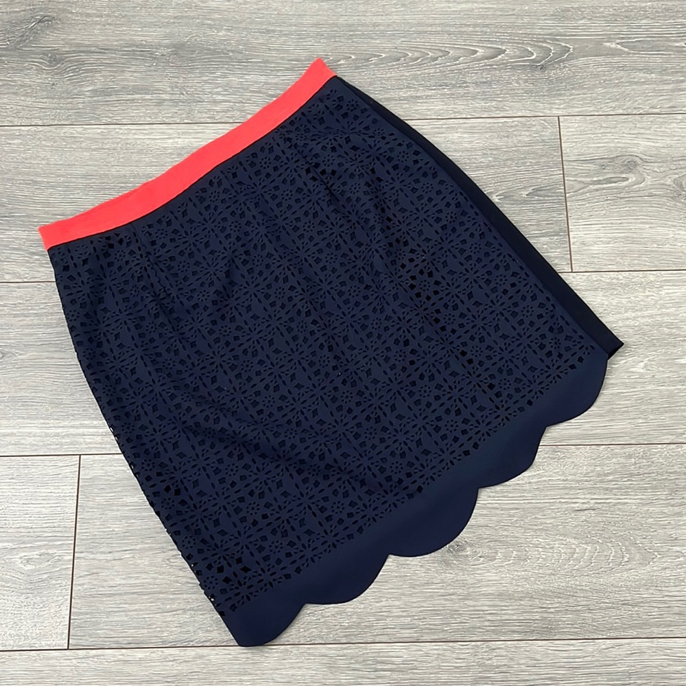 StitchFix Pixley Laser-Cut Mini Skirt